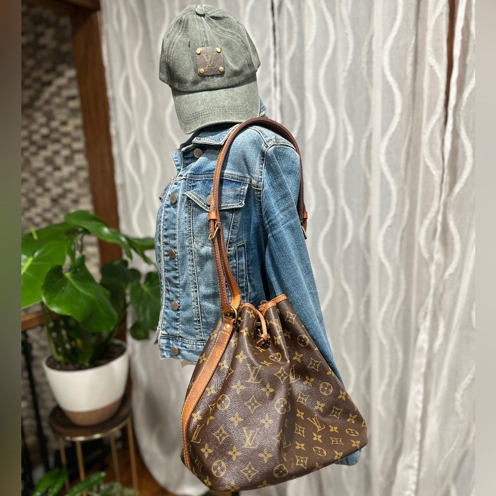 Louis Vuitton Brown Monogram Hobo Bag